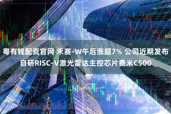 粤有钱配资官网 禾赛-W午后涨超7% 公司近期发布自研RISC-V激光雷达主控芯片费米C500