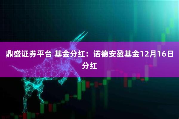鼎盛证券平台 基金分红：诺德安盈基金12月16日分红
